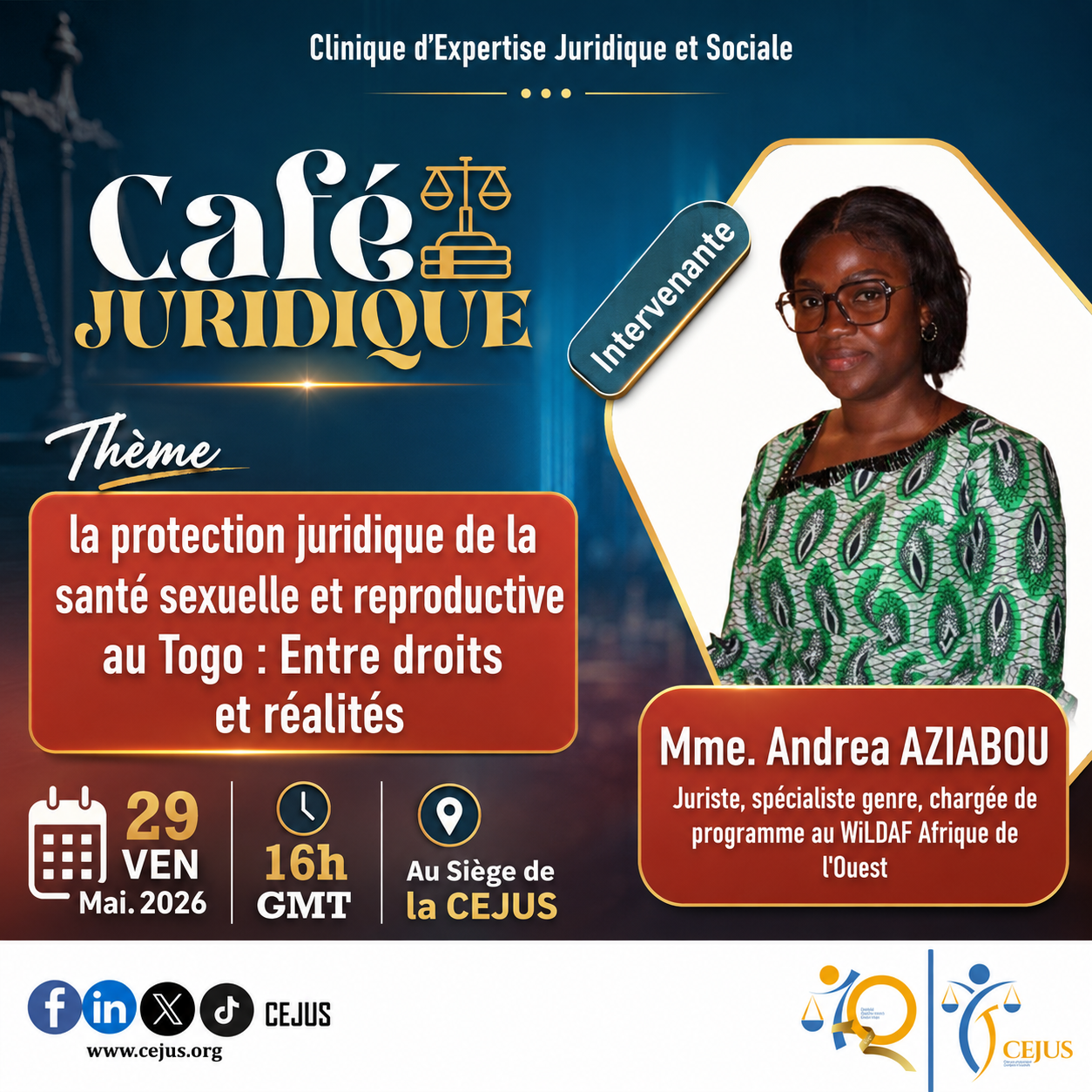CAFE JURIDIQUE MAI 2026